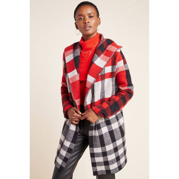 New Anthropologie Cressida Wool Sweater Coat $198 - Picture 3 of 8